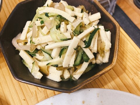 中華冷菜★ザーサイと高野豆腐の和え物